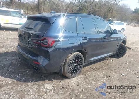 2022 BMW X3 Sdrive30I z USA, uszkodzony, nr VIN 5UX43DP05N9N32299